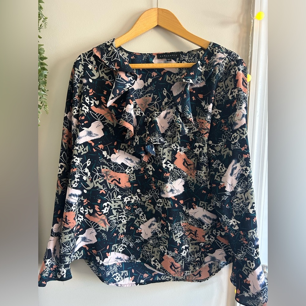 Sanctuary Floral Print Women's Top size small